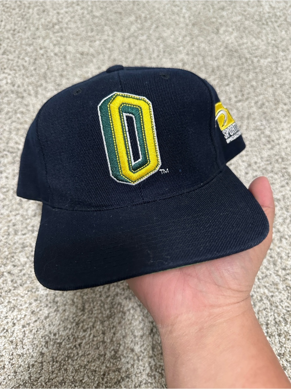 Vintage Oregon Ducks Logo with Sports Specialties side Logo